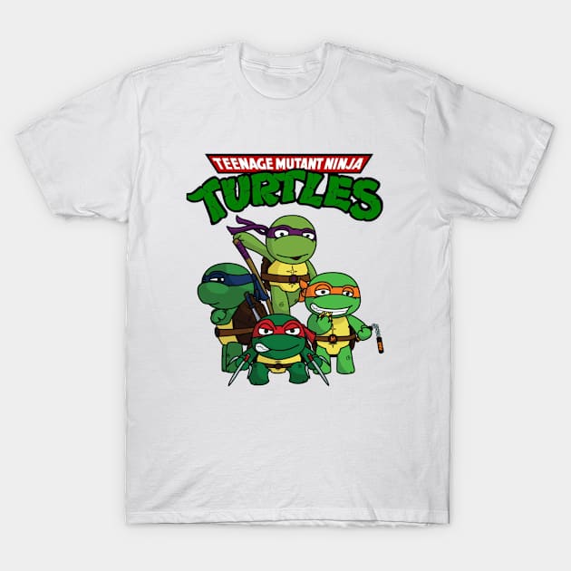 TMNT Ninja turtles kids T-Shirt by nurkaymazdesing